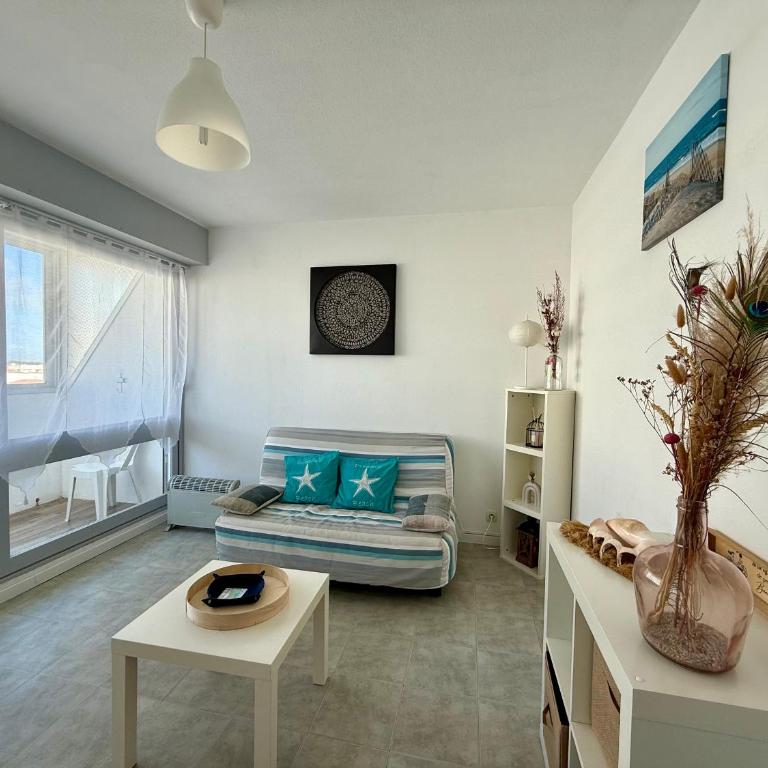 Studio avec Balcon et Parking à 2 Pas de la Plage - FR-1-652-56 - Studio - 7