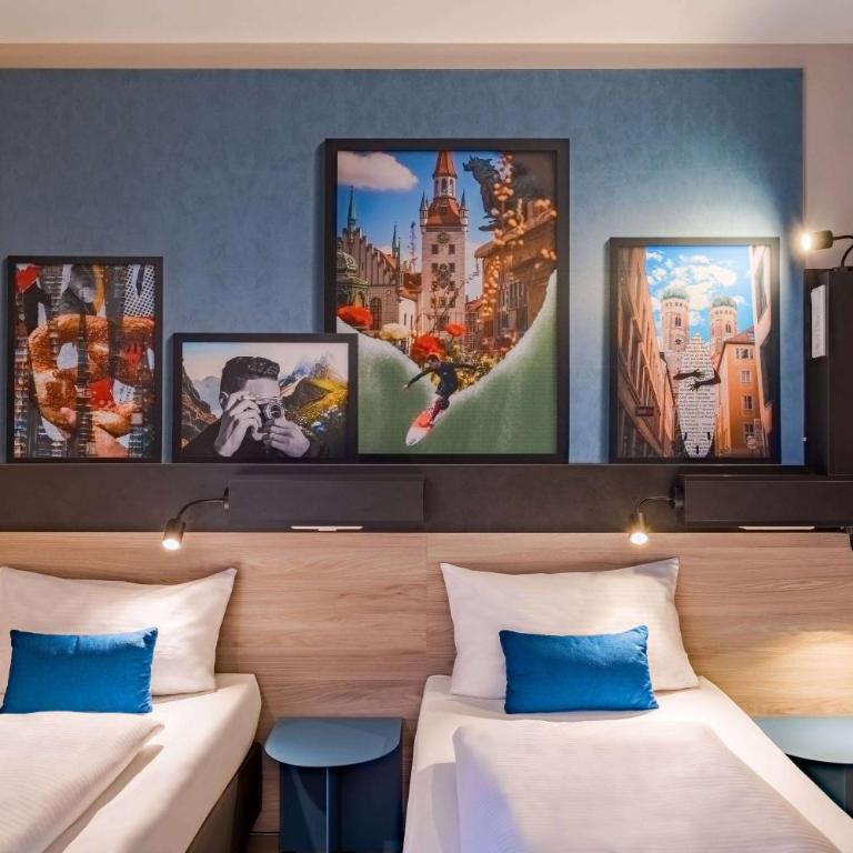 Ramada Encore by Wyndham Munich Messe - Deluxe Zimmer mit 4 Einzelbetten - 4