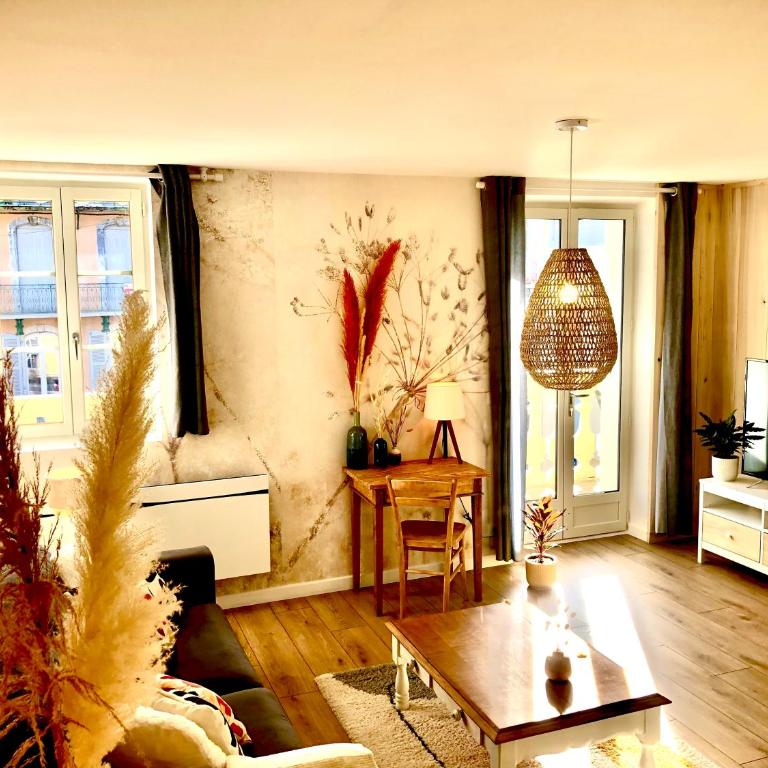 Appartement Tout Confort Coeur de Ville Grand Balcon Le Néouvielle - Apartment mit 1 Schlafzimmer - 9