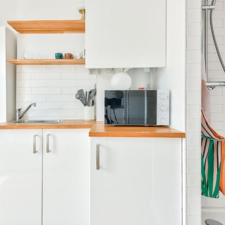 Studio with a panoramic view of the Eiffel Tower - Estudio - 5