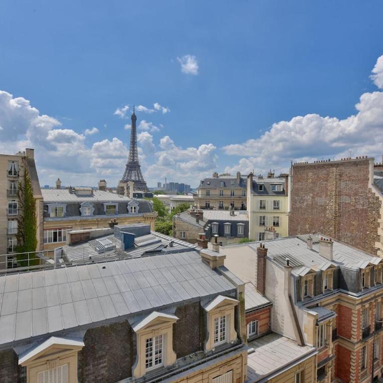 Studio with a panoramic view of the Eiffel Tower - Estudio - 12