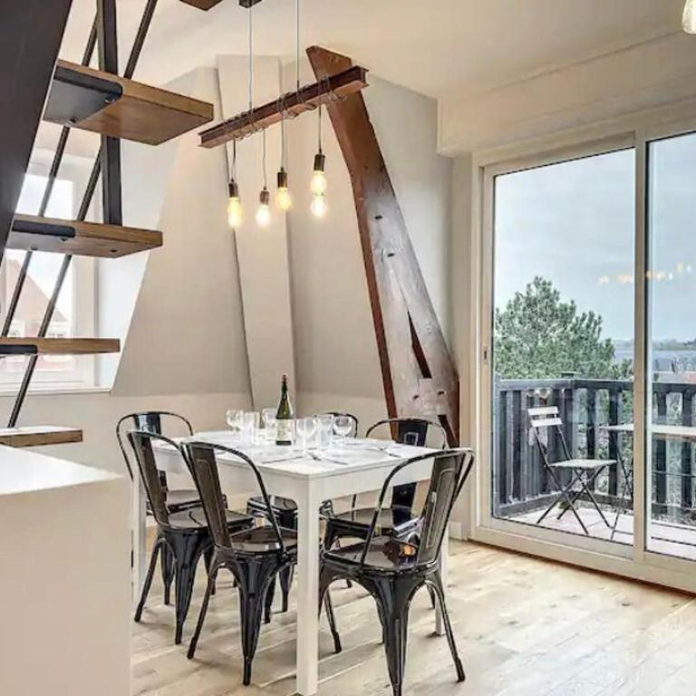Le Duplex - Deauville - Two-Bedroom Apartment with Mountain View - 8