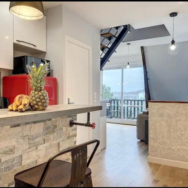 Le Duplex - Deauville - Two-Bedroom Apartment with Mountain View - 9