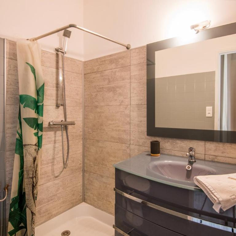 le Canopée 3 pers appart F1 terrasse fibre centre-ville - Appartement 1 Chambre - 6