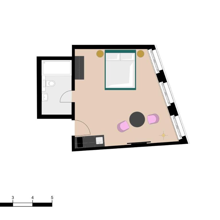BANK House Studio M 106 - GRIWA RENT - Appartamento Monolocale con 1 Letto Matrimoniale - 23