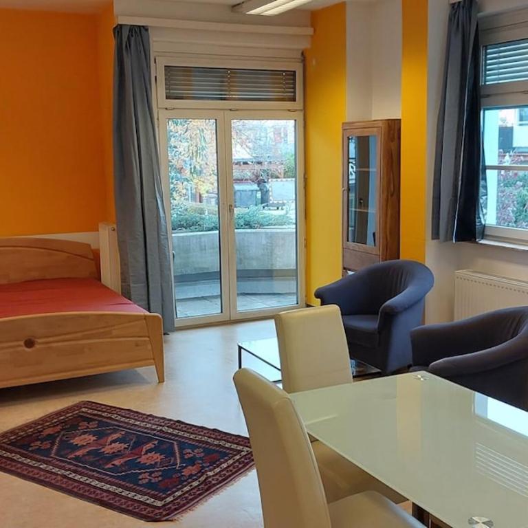 1 Zimmer Wohnung mit Balkon - Apartment mit 1 Schlafzimmer - 1