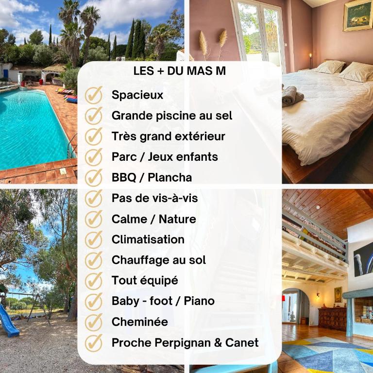 MAS M - Villa d'exception - Piscine - Jeux Enfants - BBQ - Plancha - Cheminée - Calme - 5 Chambres - SUDSEJOURCONCIERGERIE - Villa con Piscina Privata - 42