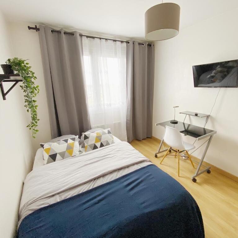 Résidence, Beaujoire, Parking privé - Appartement 1 Chambre - 6