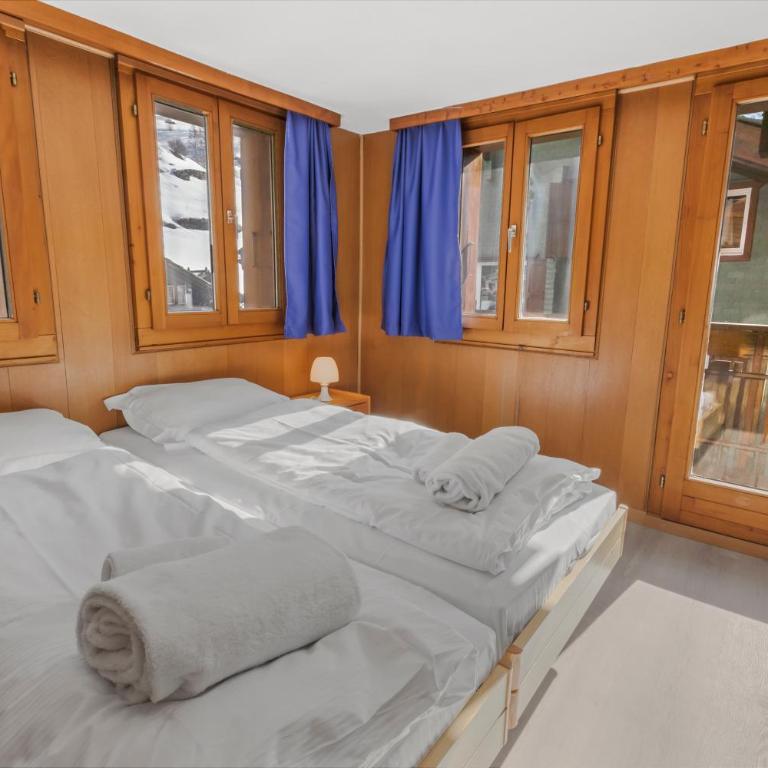 Saastal, Saas-Grund - 6 Pers, Vue, Parking privé - Apartment mit 2 Schlafzimmern und Balkon - 5