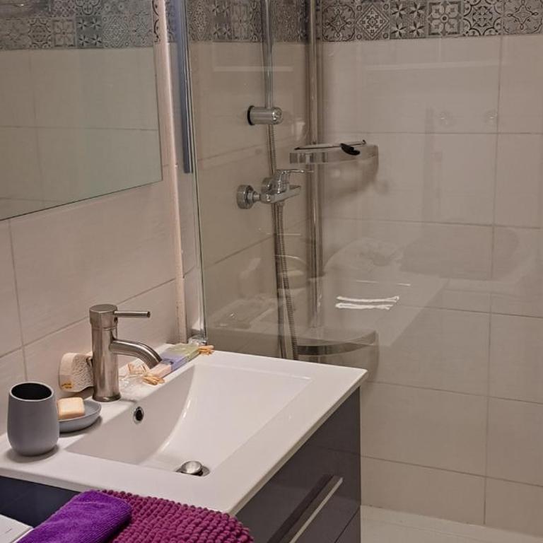 Studio Phannie libre 27septembre au 23 octobre base idéale cure à 50m parking Wi-Fi - Apartment mit 1 Schlafzimmer - 11