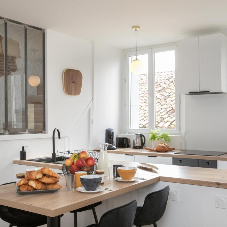 Séjour de Charme T3 Centre Historique Bergerac - Apartment mit 2 Schlafzimmern - 33