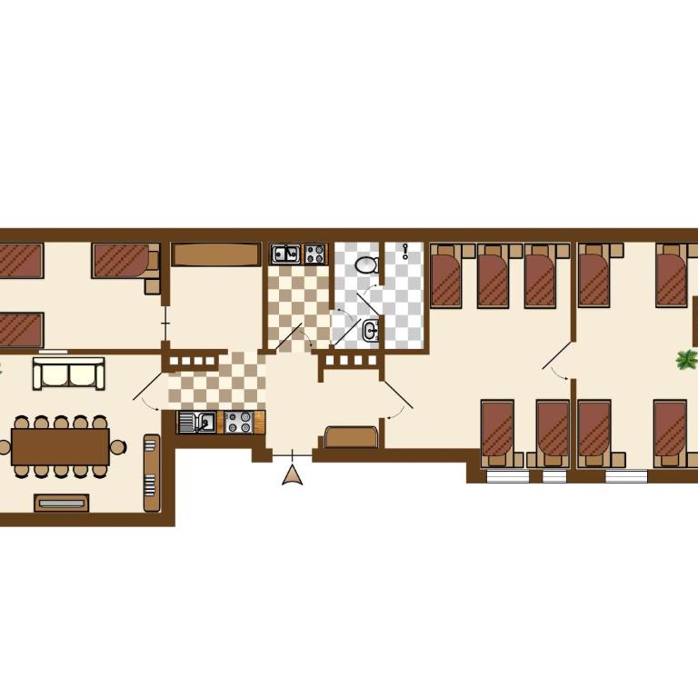 Munich Large Apartment 110 qm, 3 Bedrooms and very Central 1-12 Guests - Three-Bedroom Apartment - 3