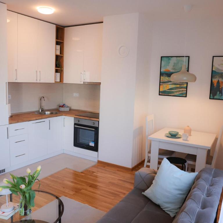 Apartman Mint&White Borik - Apartman s 1 Spavaćom Sobom i Terasom - 4