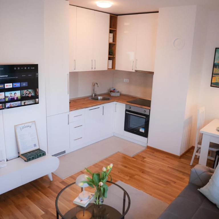 Apartman Mint&White Borik - Apartman s 1 Spavaćom Sobom i Terasom - 13