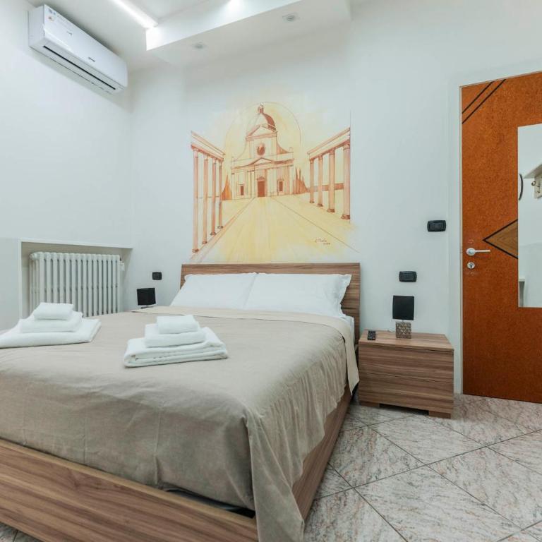 Fioravanti Apartments - San Luca Suite & Genesis House, A pochi passi dalla stazione, vicino al cuore di Bologna - Camera Matrimoniale con Bagno Privato - 7