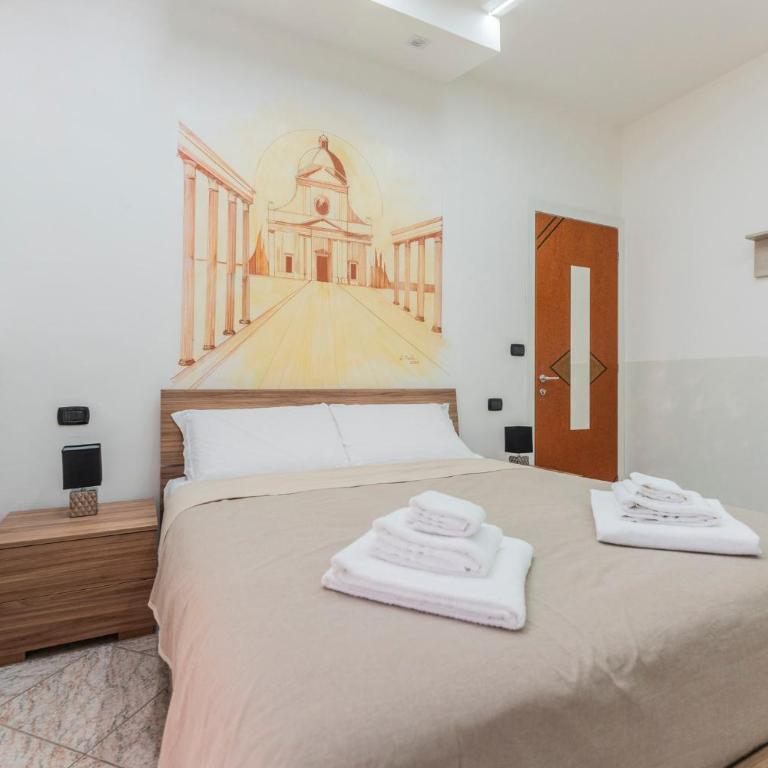 Fioravanti Apartments - San Luca Suite & Genesis House, A pochi passi dalla stazione, vicino al cuore di Bologna - Camera Matrimoniale con Bagno Privato - 31