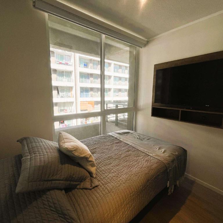 HOM Depto 2D2B Santiago Centro metro Moneda 3PAX AP406 - Apartamento - 3