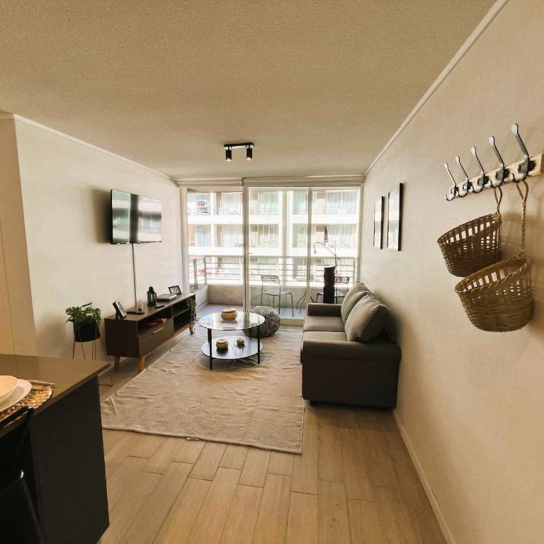HOM Depto 2D2B Santiago Centro metro Moneda 3PAX AP406 - Apartamento - 12