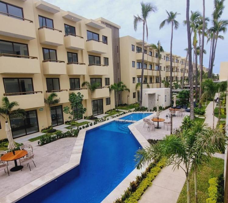 Nuevo departamento con acceso frente a la playa, jacuzzi y alberca climatizada - One-Bedroom Apartment - 13