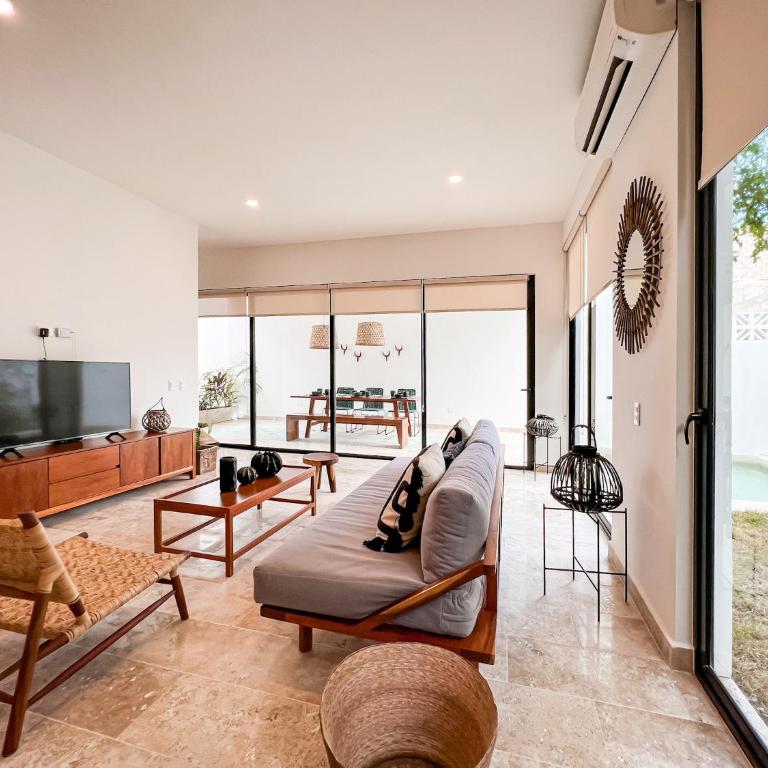 Hermosa Villa con Alberca privada 6px 3R - Three-Bedroom Villa - 22