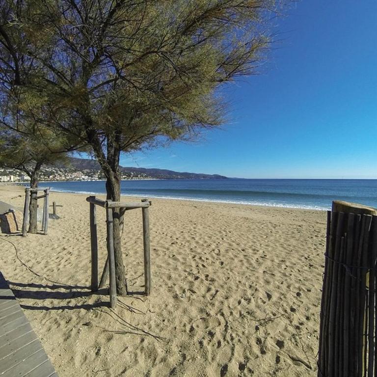 Le Lavandou: Studio cabine 4 pers, plage, parking - FR-1-803-83 - Studio - 8