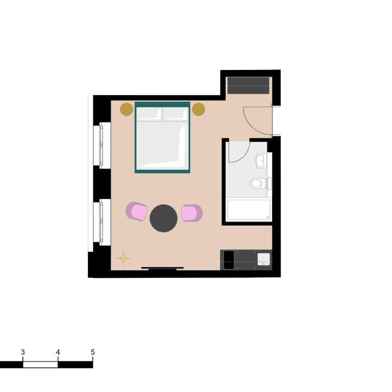 BANK House Studio M 203 - GRIWA RENT - Appartamento Monolocale con 1 Letto Matrimoniale - 24