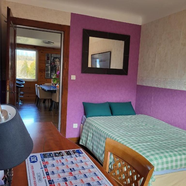 Dans un village savoyard a 1000 m d'altitude bel appartement spacieux de140m2 avec vue magnifique sur la montagne - Appartement avec Vue sur la Montagne - 28