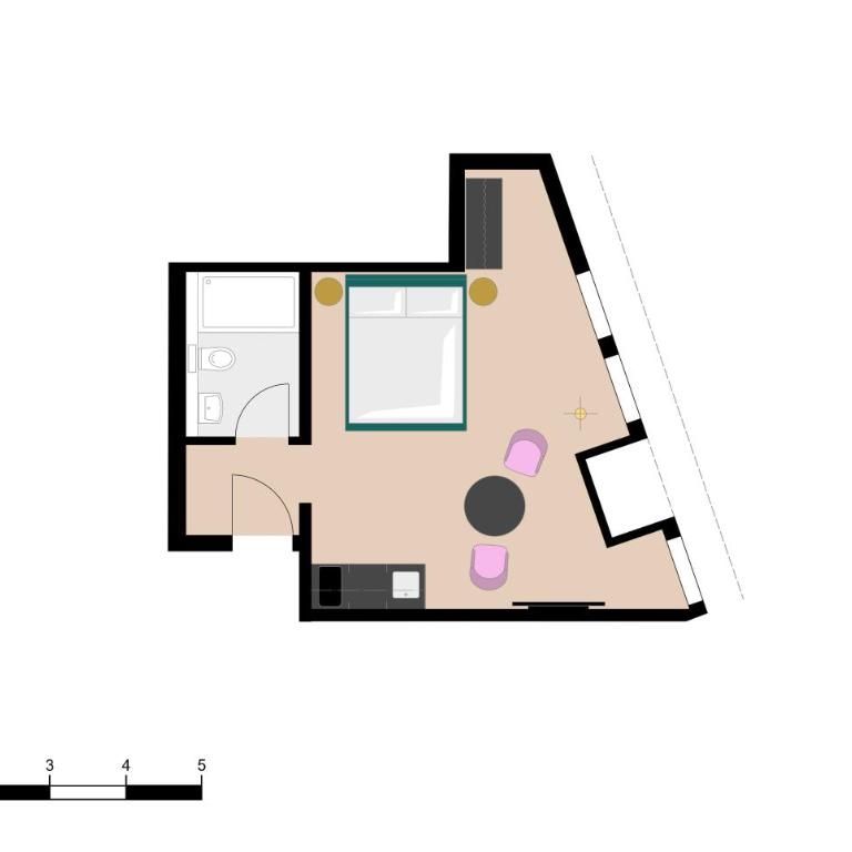 BANK House Studio M 405 - GRIWA RENT - Studio Apartment with One Double Bed - 24