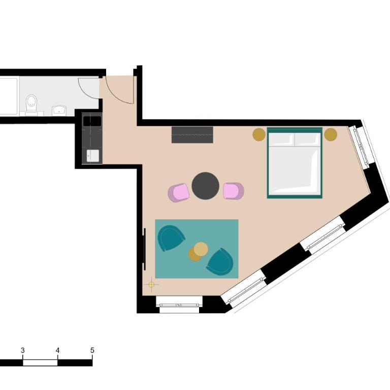 BANK House Studio L 205 - GRIWA RENT - Apartamento Estudio - 1 cama doble - 22
