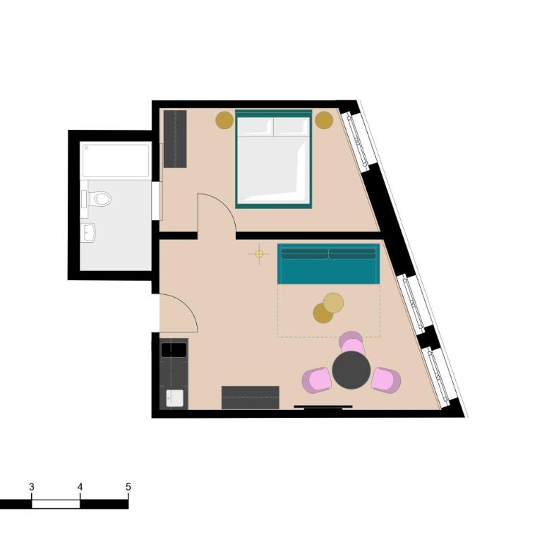 BANK House Apartment L 206 - GRIWA RENT - Apartamento Superior de 1 dormitorio - 25