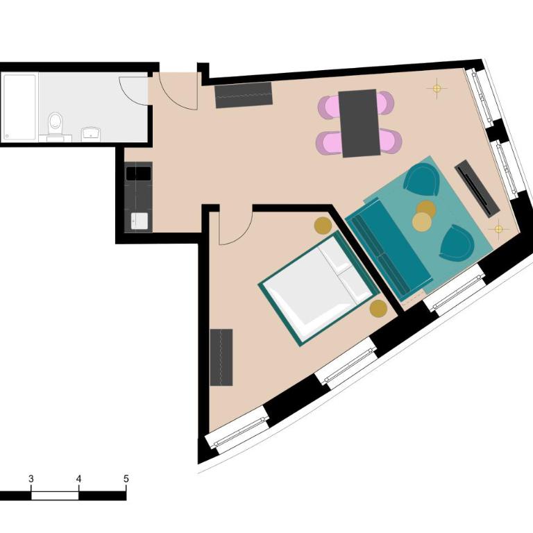 BANK House Apartment XL 105 - GRIWA RENT - Apartamento Superior de 1 dormitorio - 28