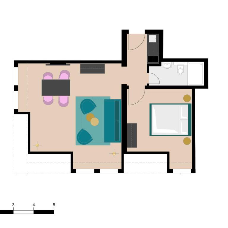 BANK House Apartment XL 403 - GRIWA RENT - Apartamento Superior de 1 dormitorio - 25