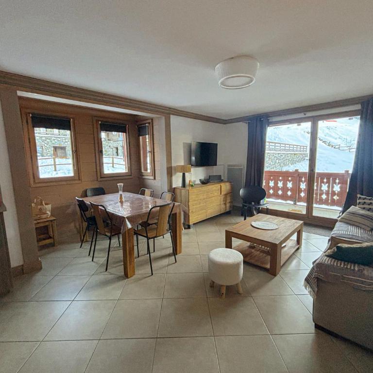 les 7 laux immobilier chalet D - Appartement Familial 2 Chambres avec Vue - 1
