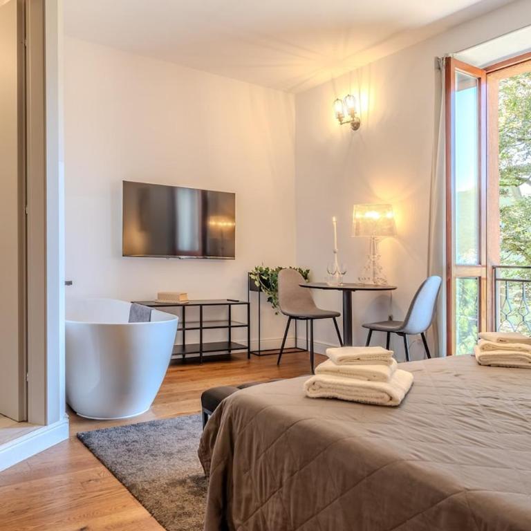 Blue Como Romantic Suite Lake View, Tub & Parking - Appartamento con 1 Camera da Letto - 10