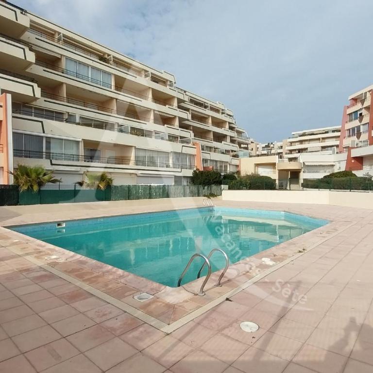 T2 COIN CHAMBRE, TERRASSE 1ERE LIGNE MER, PISCINE - Apartment mit Meerblick - 15