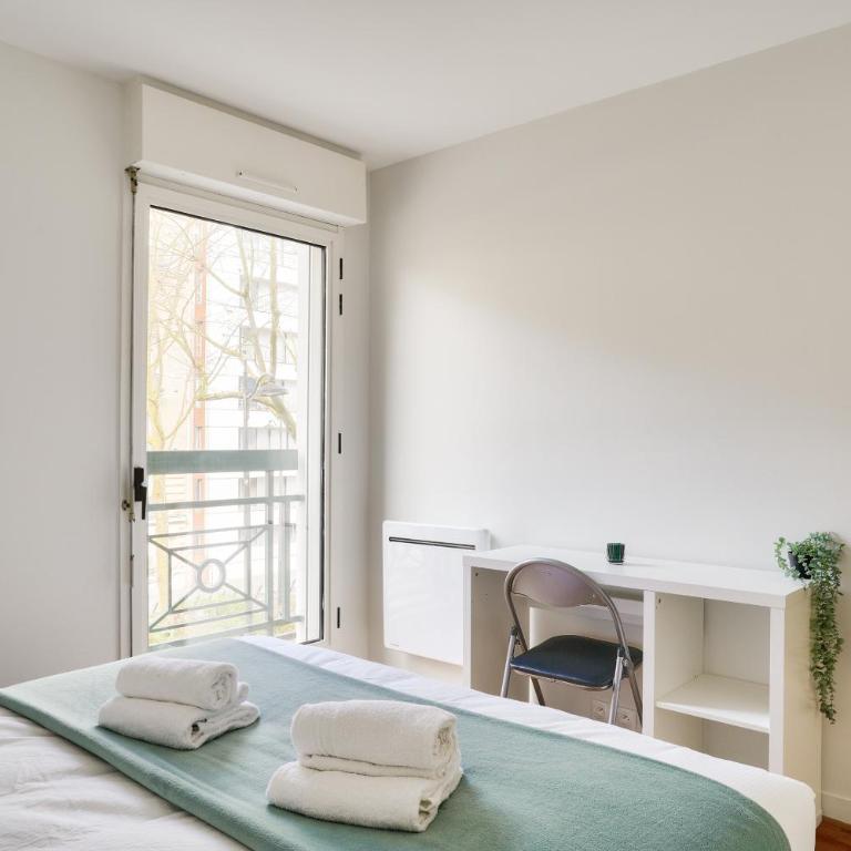 New & Cozy T2 with Balcony - Paris 18 Montmartre - Appartement 1 Chambre - 8