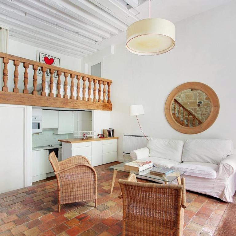 Loft avec terrasse au coeur du Marais - Appartamento con 1 Camera da Letto - 9
