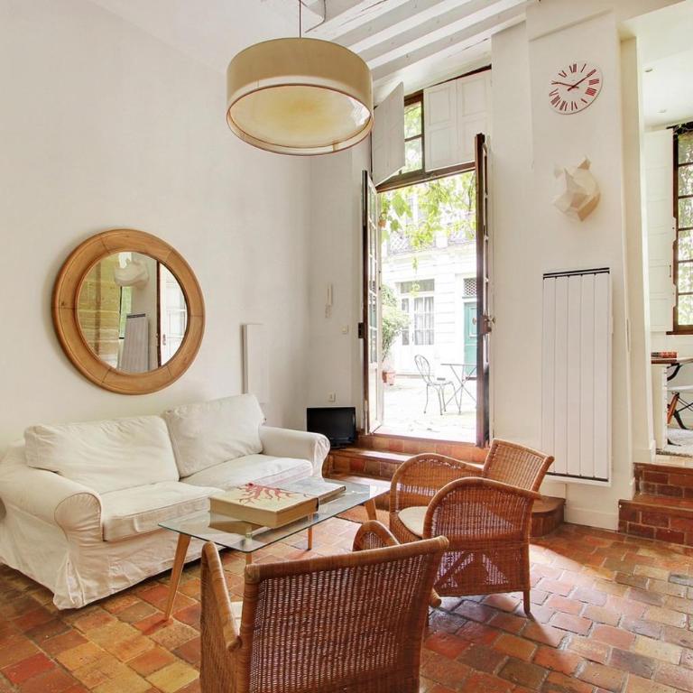 Loft avec terrasse au coeur du Marais - Appartamento con 1 Camera da Letto - 10