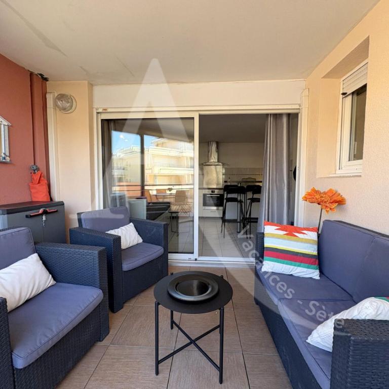 4 PERS, 1 CHAMBRE, PLAGES ET COMMERCES A PIED - Apartamento con terraza - 14