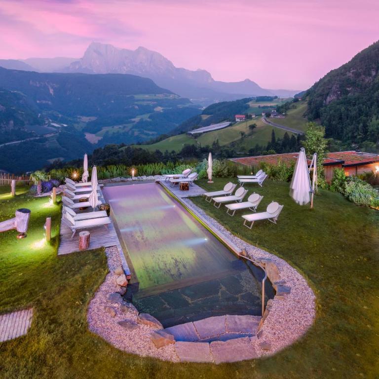 Hotel-Chalet Pennhof - Apartment mit 1 Schlafzimmer, Balkon und Bergblick - 1