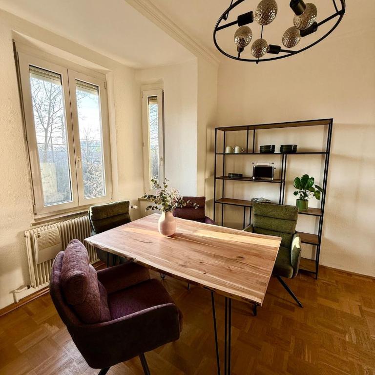 Elegante Jugendstil-Wohnung - ruhige Lage nähe HBF - Apartamento de 1 dormitorio - 13