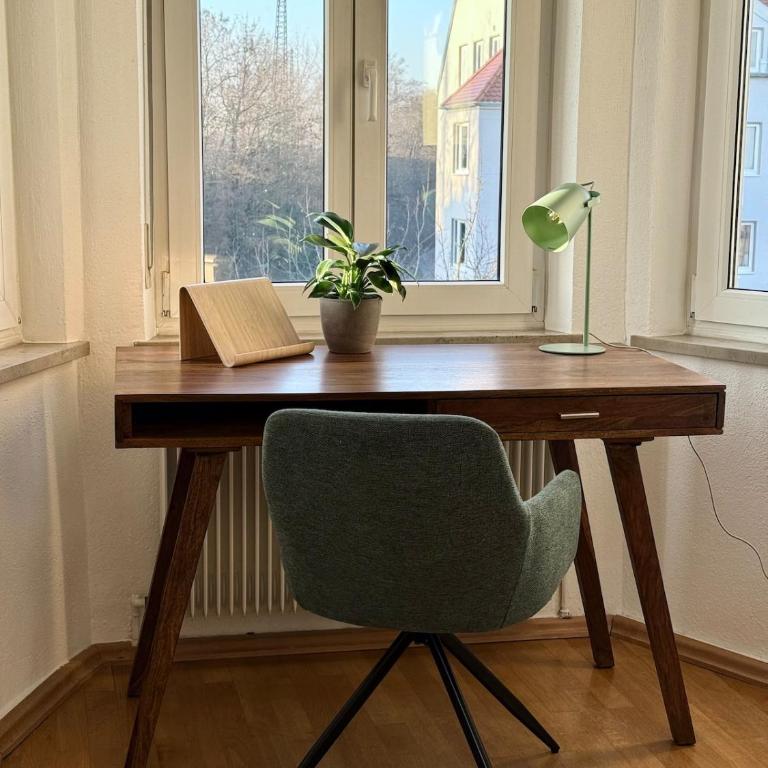 Elegante Jugendstil-Wohnung - ruhige Lage nähe HBF - Apartamento de 1 dormitorio - 15