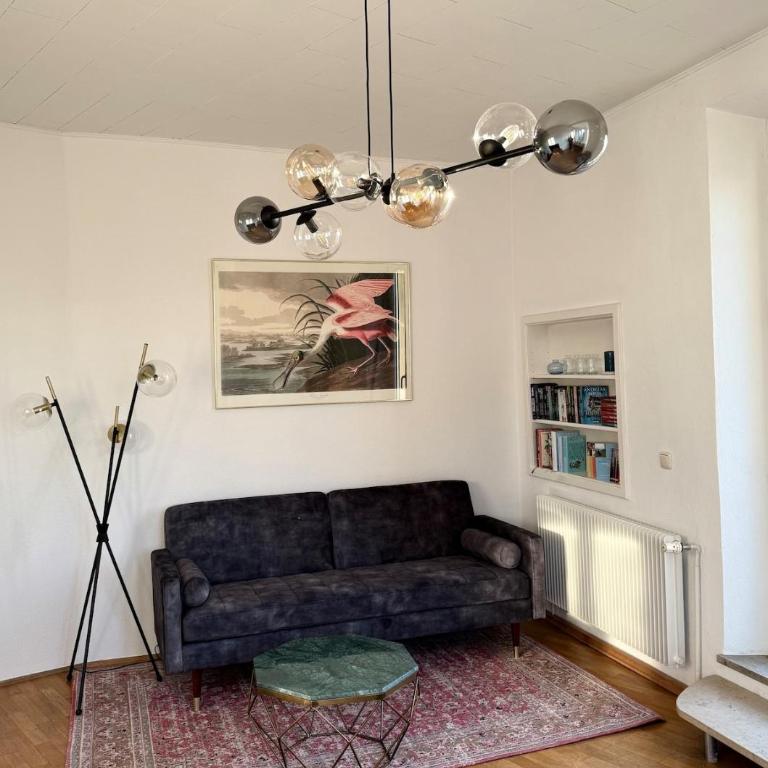 Elegante Jugendstil-Wohnung - ruhige Lage nähe HBF - Apartamento de 1 dormitorio - 16
