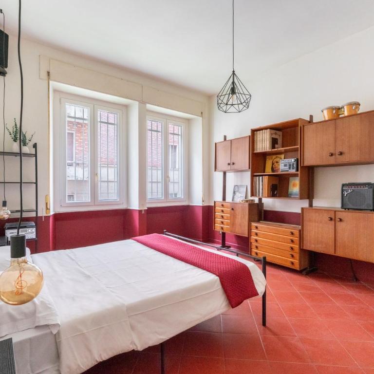 Maroon Flat Colosseo, 800 mt from Amphitheater - Appartamento con 2 Camere da Letto - 19