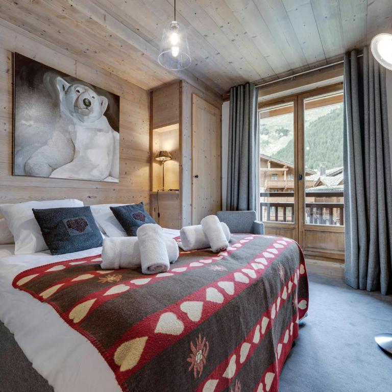 Appartement au cœur de Val d'Isère : 6 pers, 85m², 3 chambres, parking, WIFI, animaux admis - Appartement 2 Chambres - 7