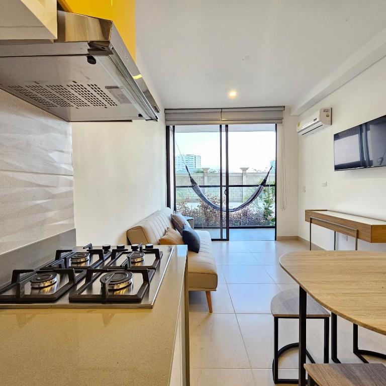 Encantador y elegante apartamento junto al mar - Apartamento de 1 dormitorio con terraza - 13