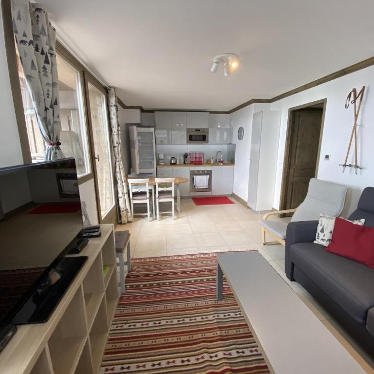 les 7 laux immobilier chalet E - Apartment mit Terrasse - 1