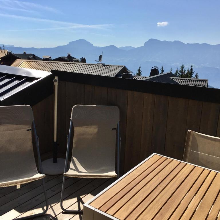 les 7 laux immobilier chalet E - Apartment mit Terrasse - 9