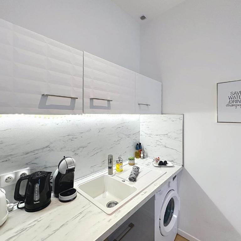 Le Sacré - Appartement rare - Cour privée - Parking - Reims - Apartamento de 1 dormitorio - 19
