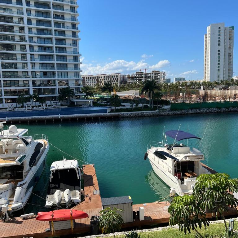 Marina Corazón Sea View - Condo Puerto Cancún - Apartamento de 2 dormitorios - 95